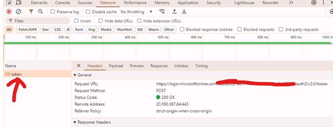 token-request-to-Azure-when-login